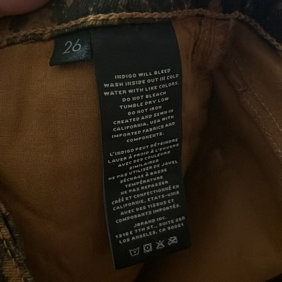 J BRAND Alana Jacquard Jeans - Picture 8 of 8